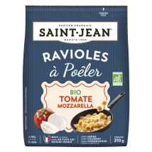 Pâtes Fraîches Ravioles Tomate/mozzarella Bio Saint Jean