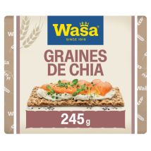 Tartines Croustillantes Graines De Chia Et Touche De Sel Wasa