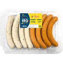 Rolmer - Saucisses Merguez Poissons Thon Blanc Rolmer - La Barquette De 400g