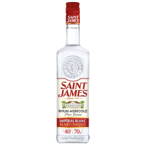 Saint James - Rhum Agricole Imperial Blanc 40% Saint James - 70cl