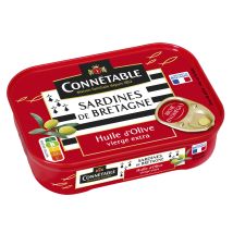 Sardines À L'huile D'olive Vierge Extra De Bretagne Msc