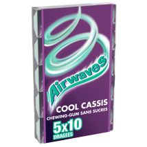 Chewing-gum S/ Sucres Cool Cassis