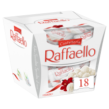 Raffaello - Bouchées Noix De Coco Et Amande Raffaello - Ballotin 18 Pièces - 180g