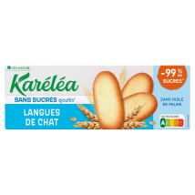 Karelea - Biscuits Langue De Chat Sans Sucres Ajoutés Karelea - La Boite De 100g