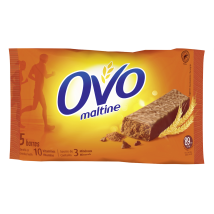 Ovomaltine - Barres Céréales Ovomaltine Chocolat Au Lait Ovomaltine - Les 5 Barres De 20 G