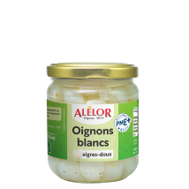 Alelor - Oignons Blancs Aigres-doux Alelor - Le Bocal De 125g