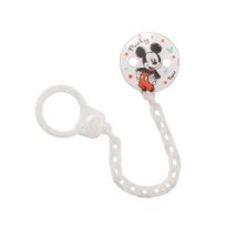 Attache-sucette Avec Chainette Mickey