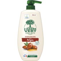 Crème Douche Hypoallergénique Et Ph Neutre Ecolabel Parfum Argan L'arbre Vert Bien-etre