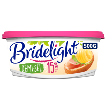 Beurre Allégé Demi-sel 15% Mg Bridelight