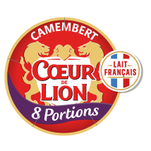 Coeur De Lion - Camembert Coeur De Lion - La Boîte De 8 Portions 240g