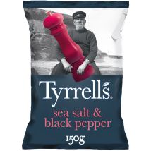 Chips Au Sel De Mer Et Poivre Noir Tyrrell's
