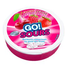 Go - Bonbon Comprimés Au Goût Des Fruits Go - La Boîte De 42g
