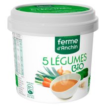Soupe Bio 5 Légumes Ferme D'anchin France