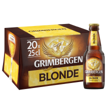 Grimbergen - Bière Blonde D'abbaye 6,7% Grimbergen - 20x25cl