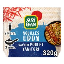 Suzi Wan - Nouilles Udon Saveur Poulet Yakiyori Suzi Wan - Les 2 Paquets - 320g