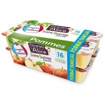 Compote Pomme Sans Sucres Ajoutés Charles & Alice