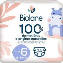 Couches 16-30kg Taille 6 Biolane