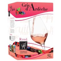 Vignerons Ardechois - Vin Rosé Gris D'ardèche Vignerons Ardechois - La Fontaine De 5l