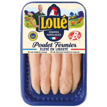 Loue - Aiguillettes De Poulet Blanc Fermier Loue - La Barquette De 200g
