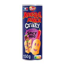 Biscuits Apéritifs Tuiles Saveur Spicy Barbecue Crazy Monster Munch