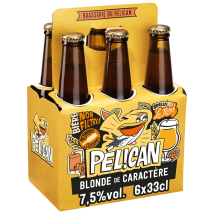 Pelican - Bière Blonde De Caractère Non-filtrée 7,5% Pelican - 6x33cl