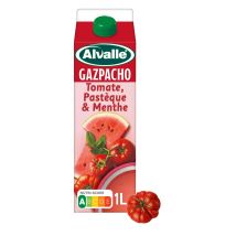 Gazpacho Tomate Pastèque Menthe Alvalle
