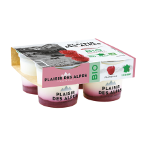 Yaourts Framboise Bio Savoie Yaourt