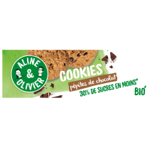 Aline & Olivier - Cookies Pépites De Chocolat Bio Aline & Olivier - La Boite De 170g