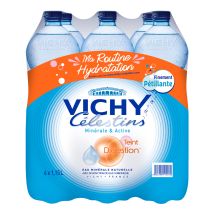Vichy Celestins - Eau Minérale Naturelle Gazeuse Vichy Celestins - 6x1,15l