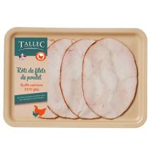 Tallec - Rôti De Filets De Poulet Tallec - Le Paquet De 200g