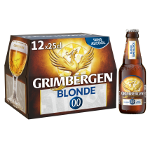 Bière Blonde Sans Alcool 0,0% Grimbergen