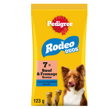 Pedigree - Friandises Pour Chien Adulte Boeuf Fromage Rodeo Duos Pedigree - Le Sachet De 7 Pièces