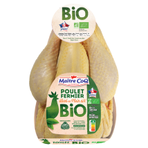 Maitre Coq - Poulet Fermier Jaune Bio Maitre Coq - Le Poulet De 1,6kg