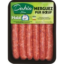Socopa (socopa Cherr Merguez Pur Bœuf Halal Dabia