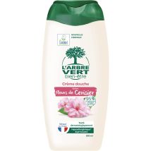 Crème Douche Parfum Fleurs De Cerisier L'arbre Vert Bien Etre