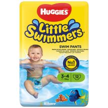 Huggies - Couches-culottes Taille 3-4 7-15kg Bain Little Swimmers Huggies - Le Paquet De 12 Culottes