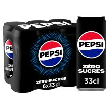Soda Au Cola Zéro Sucres Pepsi