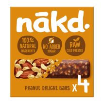 Barres Céréales Cacahuètes Raw Barres De Fruits Et Noix Sans Gluten Sans Sucres Ajoutés Nakd