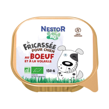 Nestor Bio - Croquettes Pour Chien Sans Céréales Au Boeuf Et À La Volaille Nestor Bio - Le Pot De 150gr