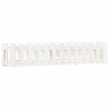 Jardinière Lit Surélevé Pot De Fleurs Bacs À Fleurs De Jardin Design De Clôture 150x30x30cm Pin Massif