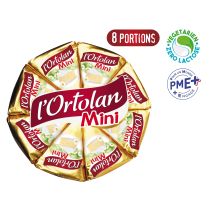 Fromagerie Milleret - Fromage Mini L'ortolan Fromagerie Milleret - Les 8 Portions De 30 G