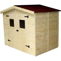 Abri En Panneaux De Bois - 3,70 M²