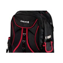 Parat 5990830991 Boîte À Outils Tissu Noir, Rouge