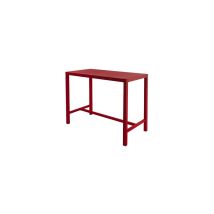 Table Bar Inari Piment Design Moderne, Couleur Vive, Conviviale - Kb8 Import Export