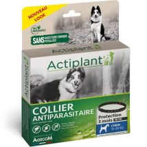 Actiplant Collier Antiparasitaire Noir Pour Chien Moyen
