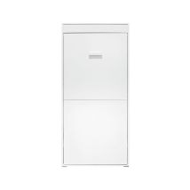 Lit Pliant Vertical 90x190 Couleur Blanc
