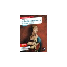 Je Vis Je Meurs Et Autres Poèmes Broché Brique 17,5x12,8 Cm Hatier