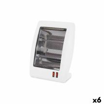 Chauffage D'appoint Quartz 400-800 W Blanc (6 Unités)