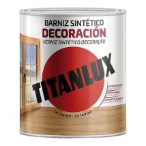 Vernis Synthetique Brillant Decor Acajou 250 Ml Titanlux M10100414