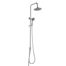 Colonne De Douche Sans Robinet K2o Chillout Cascade 96,5 Cm En Acier Inoxydable Avec Pommeau De Douche Et Douchette À M